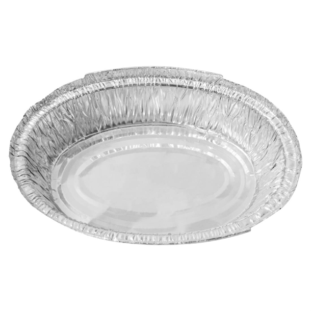 Fiesta Recyclable Foil Oval Containers 500ml (200 Pack)