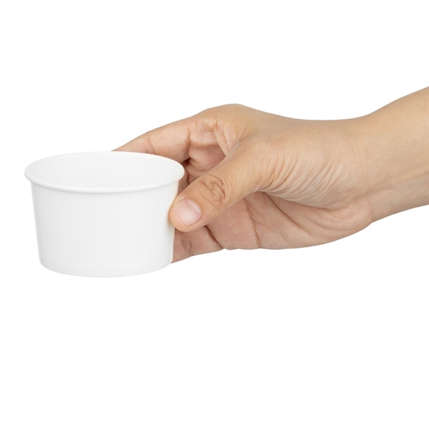 Fiesta Recyclable Ice Cream Pots 85ml (1000 Pack)