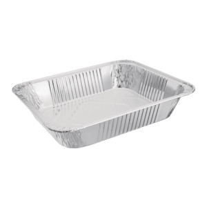 Fiesta Recyclable Foil Container 1/2 Gastronorm (5 Pack)