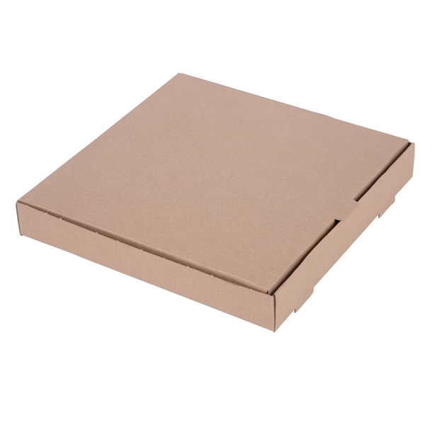 Fiesta Compostable Plain Pizza Boxes Medium (100 Pack)