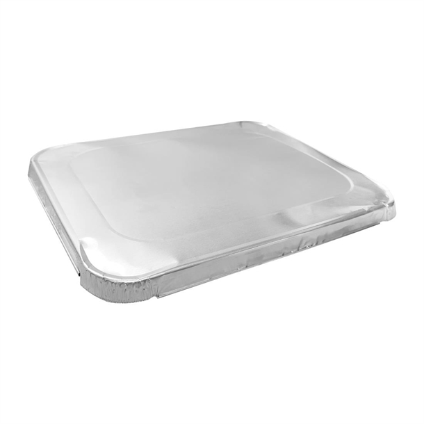 Fiesta Recyclable Foil Lid for 1/2 GN Containers (5 Pack) Fiesta Recyclable Foil Lid for 1/2 GN Containers (5 Pack)