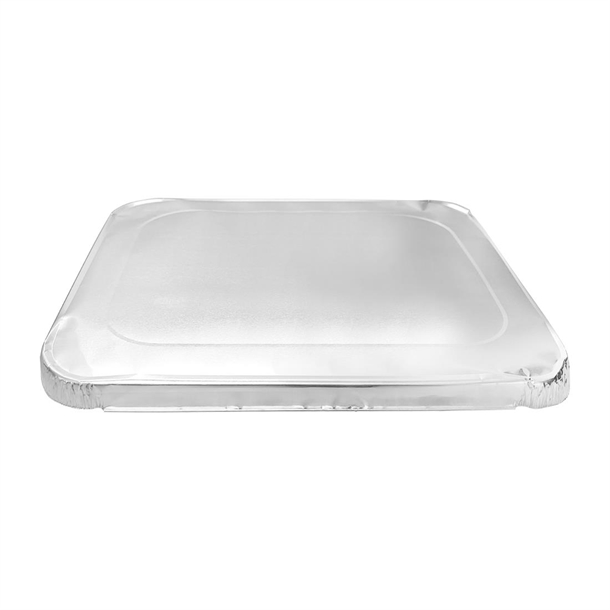 Fiesta Recyclable Foil Lid for 1/2 GN Containers (5 Pack) Fiesta Recyclable Foil Lid for 1/2 GN Containers (5 Pack)