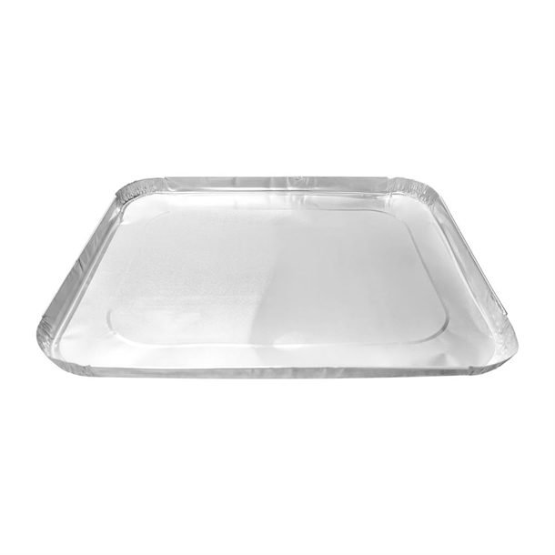 Fiesta Recyclable Foil Lid for 1/2 GN Containers (5 Pack) Fiesta Recyclable Foil Lid for 1/2 GN Containers (5 Pack)