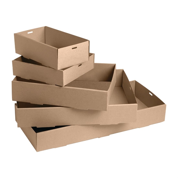 BioPak BioBoard Catering Tray Bases Small (100 Pack)