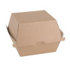 Fiesta Compostable Kraft Burger Boxes Large 112mm (150 Pack) Fiesta Compostable Kraft Burger Boxes Large 112mm (150 Pack)