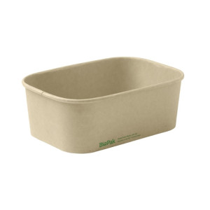 BioPak BioBoard Takeaway Base Kraft - 750ml (300 Pack)