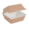 Fiesta Compostable Kraft Burger Boxes Small 105mm (200 Pack) Fiesta Compostable Kraft Burger Boxes Small 105mm (200 Pack)