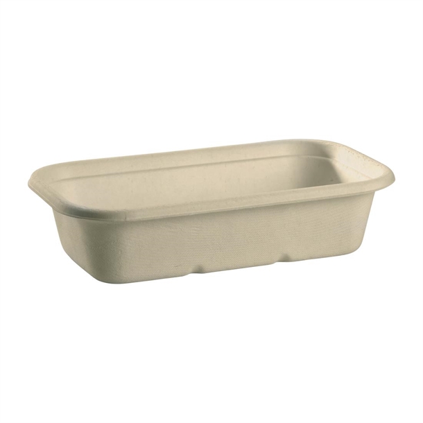 BioPak BioCane Takeaway Bases Natural - 1000ml (Pack 500) BioPak BioCane Takeaway Bases Natural - 1000ml (Pack 500)