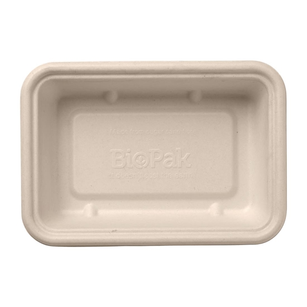 BioPak BioCane Takeaway Bases Natural 500ml (Pack 500) BioPak BioCane Takeaway Bases Natural 500ml (Pack 500)