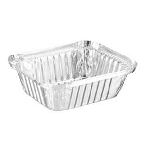 Fiesta Recyclable Foil Containers Medium 450ml (500 Pack)
