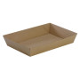 BioPak BioBoard Kraft Paper Food Trays 228 x 152mm (250 Pack)