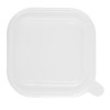 Fiesta Recyclable PET lid for Square Container Bases (300 Pack)