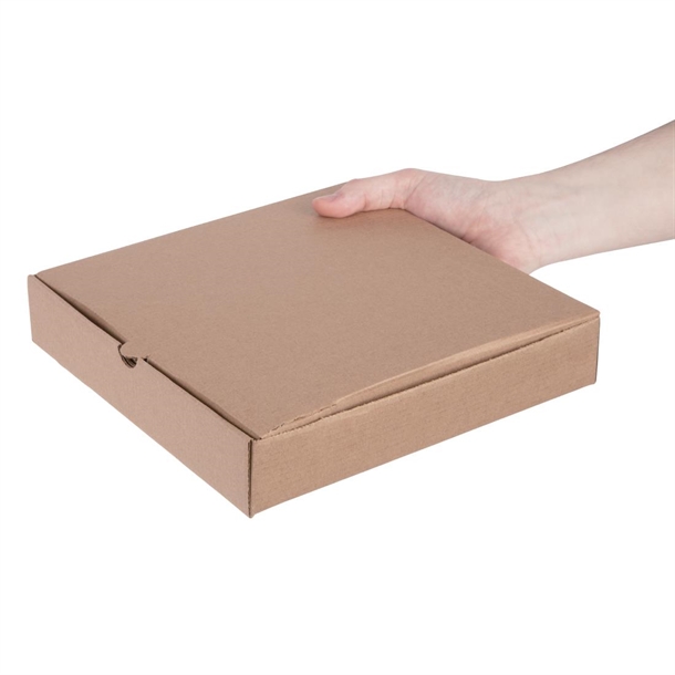 Fiesta Compostable Plain Pizza Pack Boxes Small (100 Pack) Fiesta Compostable Plain Pizza Pack Boxes Small (100 Pack)