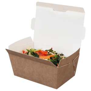 Colpac Cookpac Recyclable Microwavable Food Container - Kraft - 700ml (Pack 200)