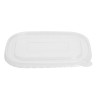 Fiesta Recyclable PET Lids for Rectangular Containers (300 Pack)