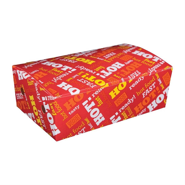Detpak Hot Fast Food Small Snack Box (Pack 50) Detpak Hot Fast Food Small Snack Box (Pack 50)