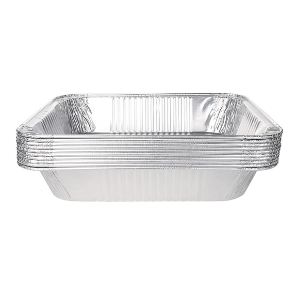 Nisbets Essentials Foil Containers and Lids 250ml (50 Pack) Nisbets Essentials Foil Containers and Lids 250ml (50 Pack)