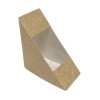 Fiesta Recyclable Standard Sandwich Wedge with PET window 65mm (500 Pack) Fiesta Recyclable Standard Sandwich Wedge with PET window 65mm (500 Pack)
