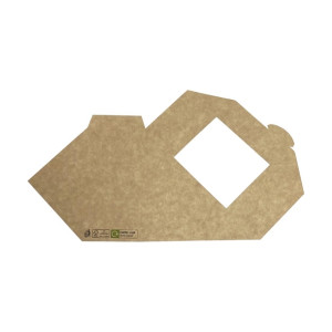 Fiesta Recyclable Standard Sandwich Wedge with PET window 65mm (500 Pack) Fiesta Recyclable Standard Sandwich Wedge with PET window 65mm (500 Pack)