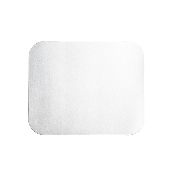 Waxed Lids for Fiesta Recyclable Medium Foil Containers (500 Pack)