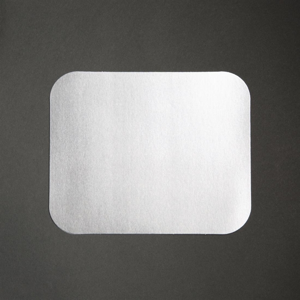 Waxed Lids for Fiesta Recyclable Medium Foil Containers (500 Pack)