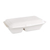 Fiesta Compostable Bagasse Food 2 Compartment Container 253mm (200 Pack)