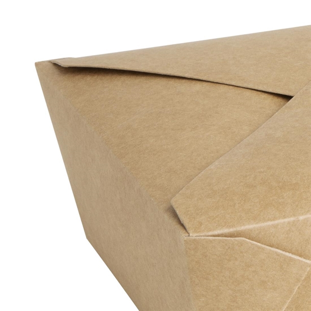 Fiesta Compostable Paperboard Food Cartons 1800ml / 63oz (200 Pack)