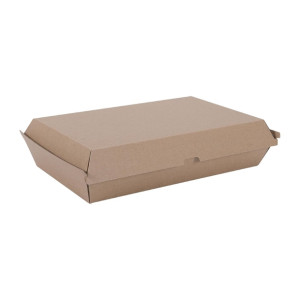 Detpak Endura Family Dinner Box Brown (100 Pack)