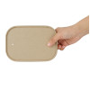 Fiesta Recyclable Paper Lids for Rectangular Containers (300 Pack)