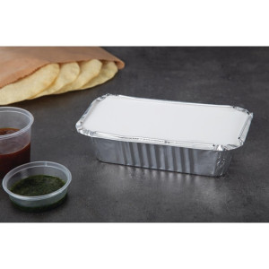 Fiesta Recyclable Lid for 660ml Foil Container (500 Pack)