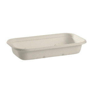 BioPak BioCane Takeaway Bases White - 750ml (500 Pack)