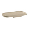 BioPak BioCane Lids for BioCane 750 & 1000ml Takeaway Base Natural (Pack 500)