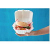 Fiesta Compostable Hinged Container 149mm (500 Pack) Fiesta Compostable Hinged Container 149mm (500 Pack)