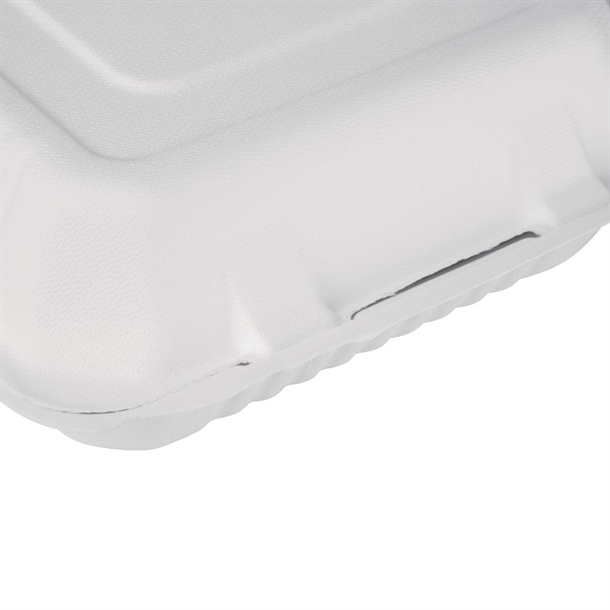 Fiesta Compostable Bagasse Food Container 223mm (200 Pack)