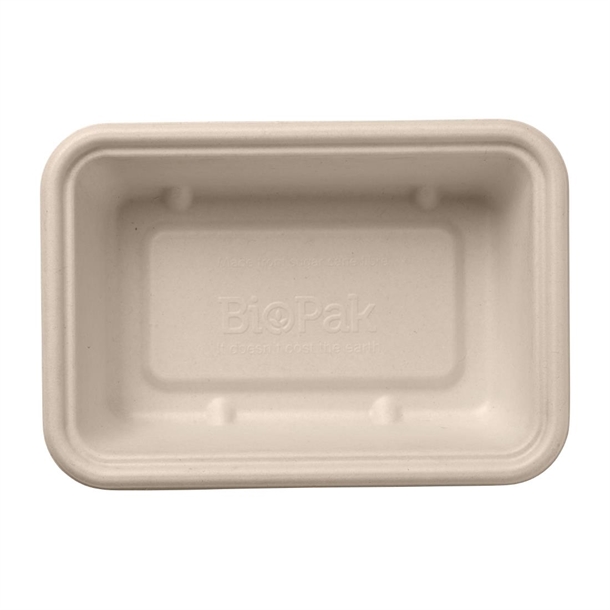 BioPak BioCane Takeaway Bases Natural 600ml (Pack 500) BioPak BioCane Takeaway Bases Natural 600ml (Pack 500)