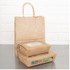 Fiesta Compostable Salad Boxes with PLA Windows 1200ml (200 Pack)