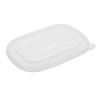 Fiesta Recyclable PP Lids for Rectangular Containers (300 Pack)