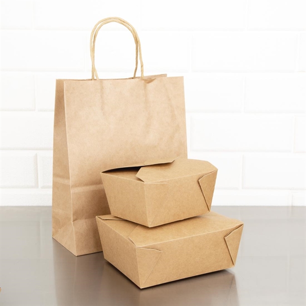 Fiesta Recyclable PE Lined Food Box 600ml (300 Pack)