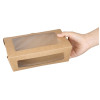 Fiesta Salad Box with PET Window 1200ml (150 Pack)
