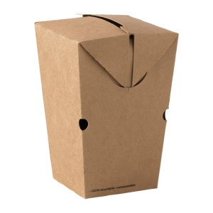 Detpak Go Large Brown Chip Carton (Pack 50)