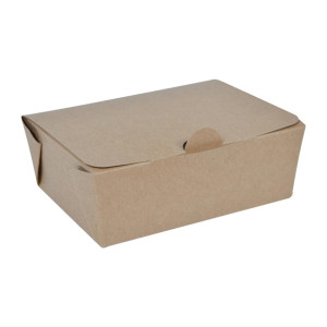 Detpak Small Takeaway Box Brown - 600ml (400 Pack)