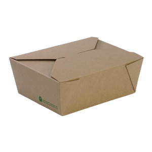 BioPak BioBoard Kraft Takeaway Lunch Boxes Medium (200 Pack) BioPak BioBoard Kraft Takeaway Lunch Boxes Medium (200 Pack)