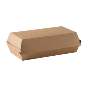 Detpak Go Large Meal Takeaway Box Brown (250 Pack)