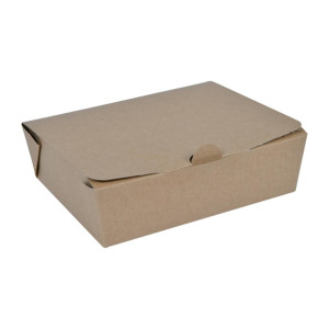 Detpak Large Takeaway Box Brown - 1000ml (300 Pack)