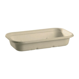 BioPak BioCane Takeaway Bases Natural - 750ml (Pack 500)