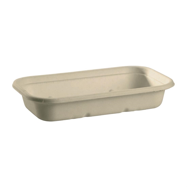 BioPak BioCane Takeaway Bases Natural - 750ml (Pack 500)