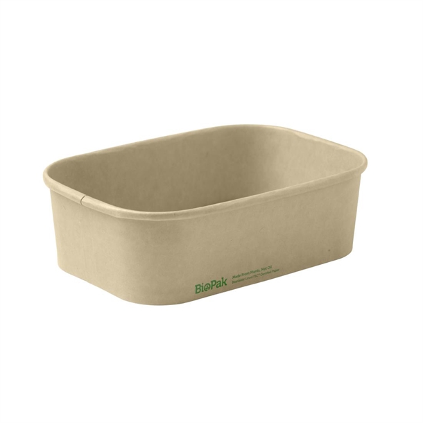 BioPak BioBoard Takeaway Base Kraft - 650ml (300 Pack)