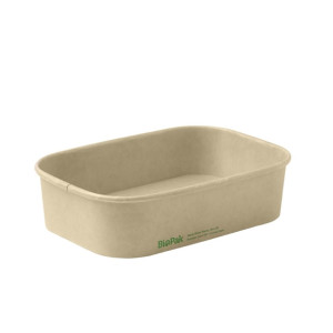BioPak BioBoard Takeaway Base Kraft - 500ml (300 Pack)