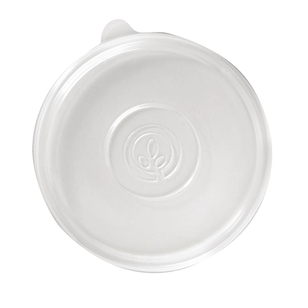 Clear Lids for BioPak BioCane Takeaway Bowls 203mm (400 Pack)