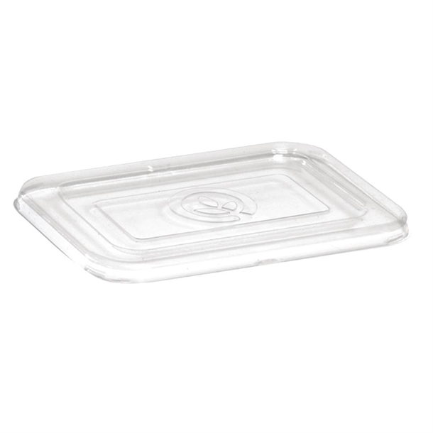 BioPak RPET Lids for BioPak BioCane 500 & 600ml Trays Clear (500 Pack) BioPak RPET Lids for BioPak BioCane 500 & 600ml Trays Clear (500 Pack)